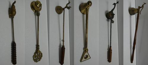 6x oude kaarsendovers [1675], Antiek en Kunst, Antiek | Kandelaars, Ophalen of Verzenden