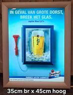 Jubiler blue, lichtreclame., Ophalen, Nieuw, Reclamebord, Plaat of Schild, Jupiler
