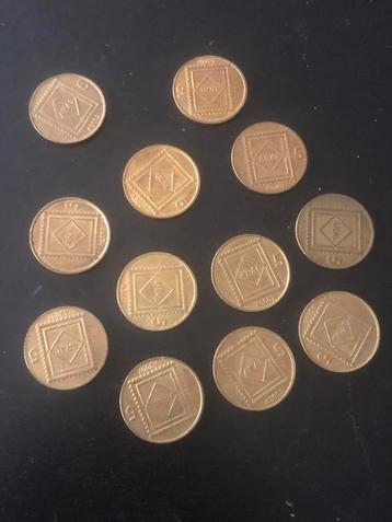 12 ARAL munten 3007
