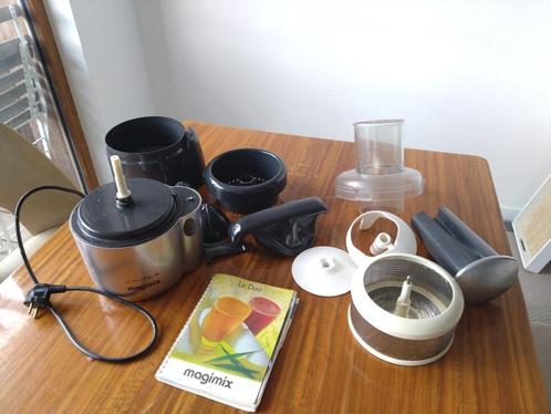 Magimix Le Duo XL sapcentrifuge – Compleet met accessoires, Elektronische apparatuur, Juicers, Gebruikt, Elektrisch, Ophalen