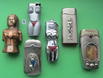 Aanstekers -  Erotica Dames - Voor de verzamelaar ! beschikbaar voor biedingen