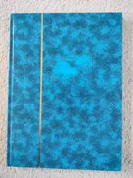 album de timbres bleu avec 16 pages., Envoi, Album de collection