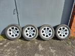 4 ORIGINELE BMW-VELGEN 4 MICHELIN-BANDEN 225/55R16, Ophalen, Gebruikt, 16 inch, Banden en Velgen