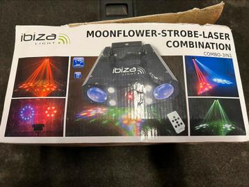 Moonflower-strobe-laser combination