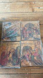 4 Antiek houten puzzels - man, Antiek en Kunst, Ophalen of Verzenden