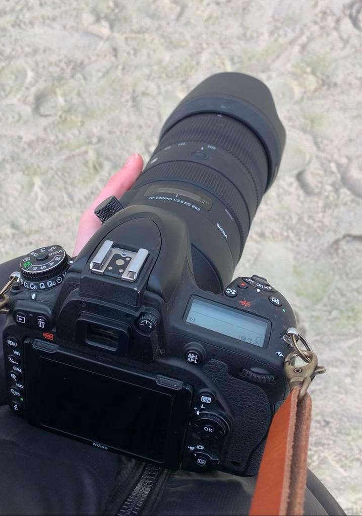 sigma 70-200 f2.8 nikon DG OS HSM sports Nikon FX, Audio, Tv en Foto, Fotocamera's Digitaal, Zo goed als nieuw, Nikon, Ophalen