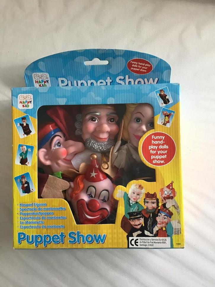 Poppenkastpoppen ,, zie omschrijving ,,, Kinderen en Baby's, Speelgoed | Educatief en Creatief, Zo goed als nieuw, Ophalen of Verzenden