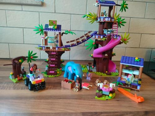 Lego Friends - Boomhut ,olifanten grote set 41424, Kinderen en Baby's, Speelgoed | Duplo en Lego, Zo goed als nieuw, Lego, Complete set