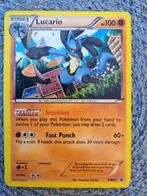 Pokemon Lucario - BW85 - Holo Promo, Ophalen of Verzenden, Zo goed als nieuw, Losse kaart