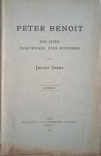 Peter Benoit, zijn leven....(J. Sabbe), Antiek en Kunst, Antiek | Boeken en Manuscripten, Ophalen of Verzenden