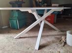 eettafel, Huis en Inrichting, Tafels | Eettafels, Ophalen, Gebruikt, 50 tot 100 cm, Vijf personen of meer