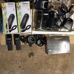 Telefoon analoog vast en draagbaar, Telecommunicatie, Ophalen, Gebruikt, 3 handsets, Stralingsarm