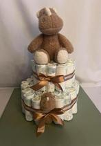 Medium pampertaart neushoorn Nattou, Kinderen en Baby's, Kraamcadeaus en Geboorteborden, Ophalen, Nieuw, Kraamcadeau