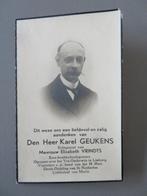Karel Geukens Heppen 1875 Hasselt 36 Ere Schoolopziener, Verzenden, Bidprentje