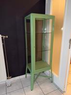 FABRIKOR vitrine kast - licht groen, Ophalen, Zo goed als nieuw