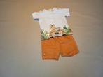 Baby T-shirt en short setje maat 56, Ophalen of Verzenden, Zo goed als nieuw, Setje