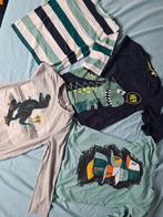 Longsleeves m134 Dino, gestreept, petten, C&A, Ophalen of Verzenden, Zo goed als nieuw, Shirt of Longsleeve