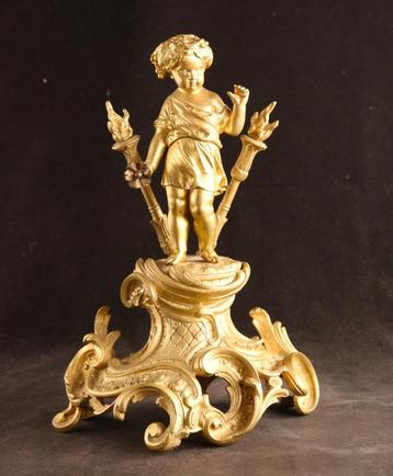 Sculpture ancienne en bronze doré, Envoi