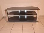 Tv meubeltje, Huis en Inrichting, Ophalen, 100 tot 150 cm, Zo goed als nieuw, Glas