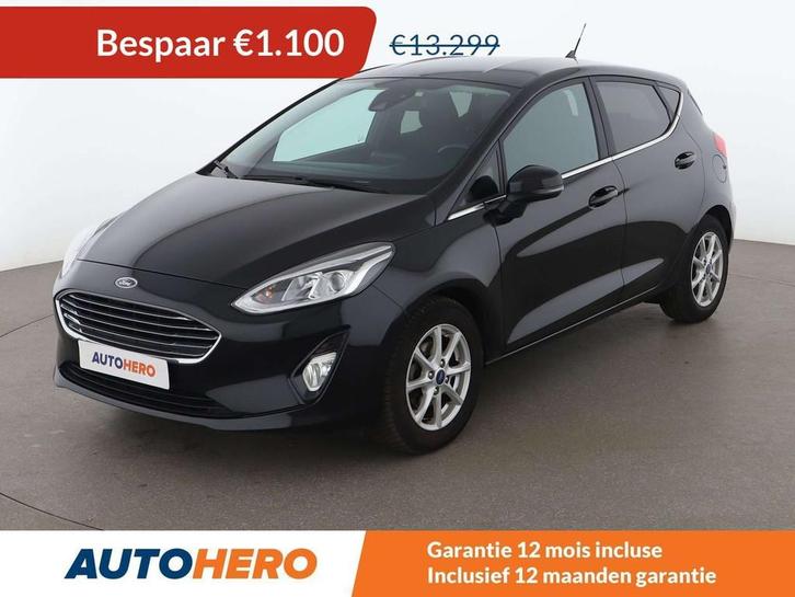 Ford Fiesta 1.0 EcoBoost Titanium (bj 2021), Auto's, Ford, Te koop, Fiësta, ABS, Airbags, Airconditioning, Apple Carplay, Bluetooth