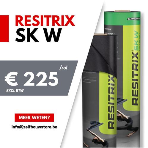 RESITRIX SKW 10m x 1.00m - 10 m/rol, Doe-het-zelf en Bouw, Dakpannen en Dakbedekking, Nieuw, Overige typen, Overige materialen