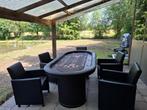 Pokertafel, Hobby en Vrije tijd, Gezelschapsspellen | Kaartspellen, Vijf spelers of meer, Ophalen, Gebruikt