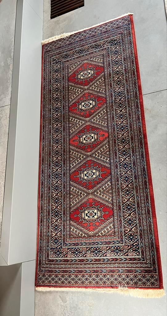 Louis De Poortere loper gang- tapijt - vloerkleed, Huis en Inrichting, Stoffering | Tapijten en Vloerkleden, Rood, Ophalen