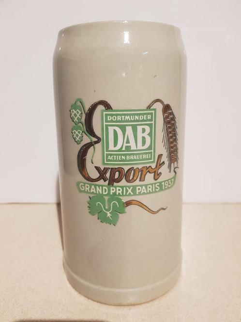 DAB Export bierpul 'Grand Prix Paris 1937', Verzamelen, Biermerken, Gebruikt, Pul(len), Overige merken, Ophalen of Verzenden