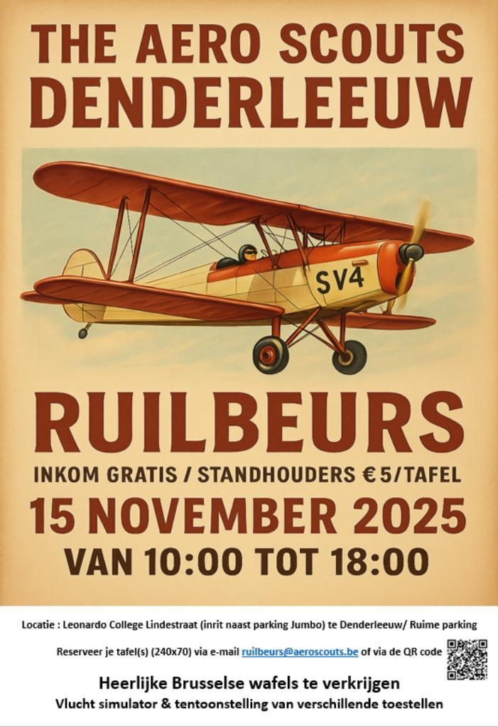 Ruilbeurs 2025, Hobby en Vrije tijd, Modelbouw | Radiografisch | Vliegtuigen, Ophalen