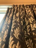 Vier gordijnen (2 dubbele), Huis en Inrichting, Ophalen, Zo goed als nieuw