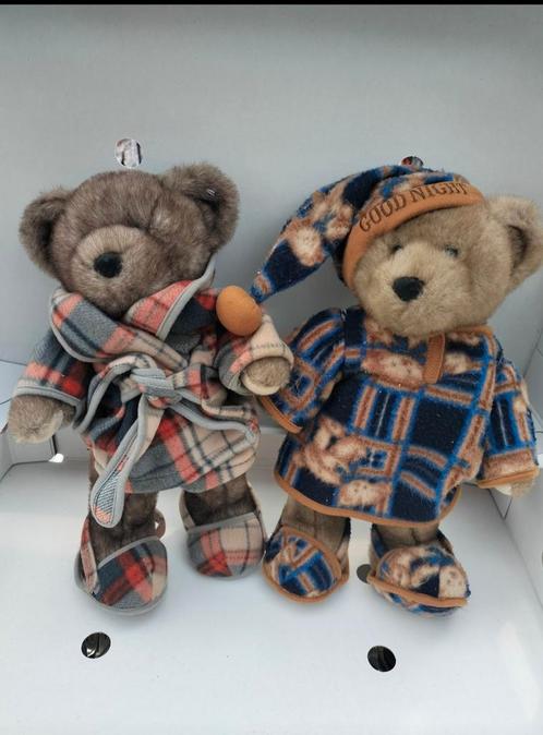 Koppel beren, Verzamelen, Beren en Cherished Teddies, Zo goed als nieuw, Stoffen beer, Ophalen of Verzenden