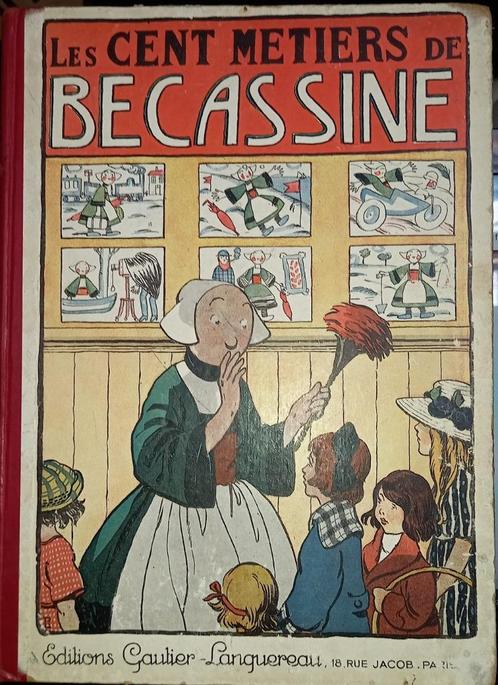 BD/BECASSINE/THE CENT METIERS OF/1927, Boeken, Stripverhalen, Gelezen, Eén stripboek, Ophalen of Verzenden