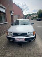 Audi 100 2.3E 1991 C4, Auto's, Voorwielaandrijving, Beige, Leder en Stof, Handgeschakeld
