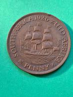1926 Afrique du Sud 1 penny en bronze George V, rare, Timbres & Monnaies, Monnaies | Afrique, Envoi, Afrique du Sud, Monnaie en vrac