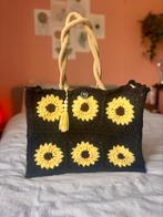 gehaakte tas zonnebloemen, Handtassen en Accessoires, Tassen | Damestassen, Ophalen of Verzenden, Nieuw