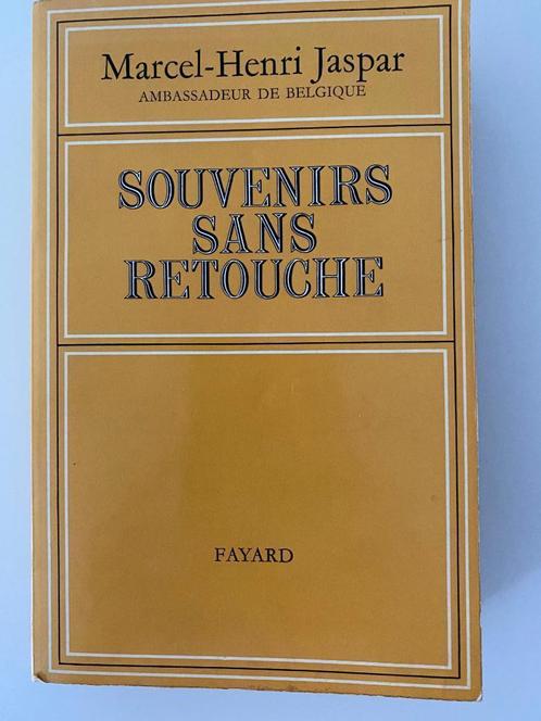 Marcel-Henri Jaspar Souvenirs Sans Retouche 1968, Boeken, Geschiedenis | Nationaal, Gelezen, 20e eeuw of later, Ophalen of Verzenden