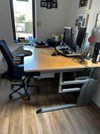 Verstelbare bureau, Huis en Inrichting, Ophalen, In hoogte verstelbaar, Gebruikt, Bureau