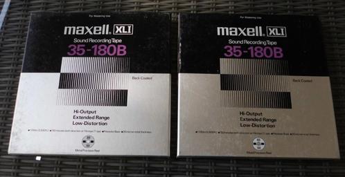 Maxell metalen spoelen met band . (26 cm), Audio, Tv en Foto, Bandrecorder, Onderdeel, Ophalen of Verzenden