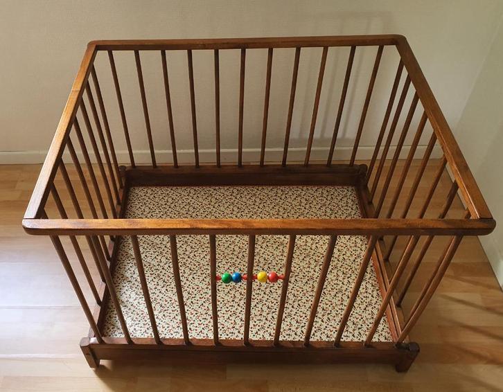 Kinderpark, Kinderen en Baby's, Babyparken, Gebruikt, Rechthoekig, Wieltjes, Ophalen