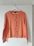 Zalmroze vest Terre Bleue (maat 42) - nieuw, Terre Bleue, Maat 42/44 (L), Nieuw, Oranje