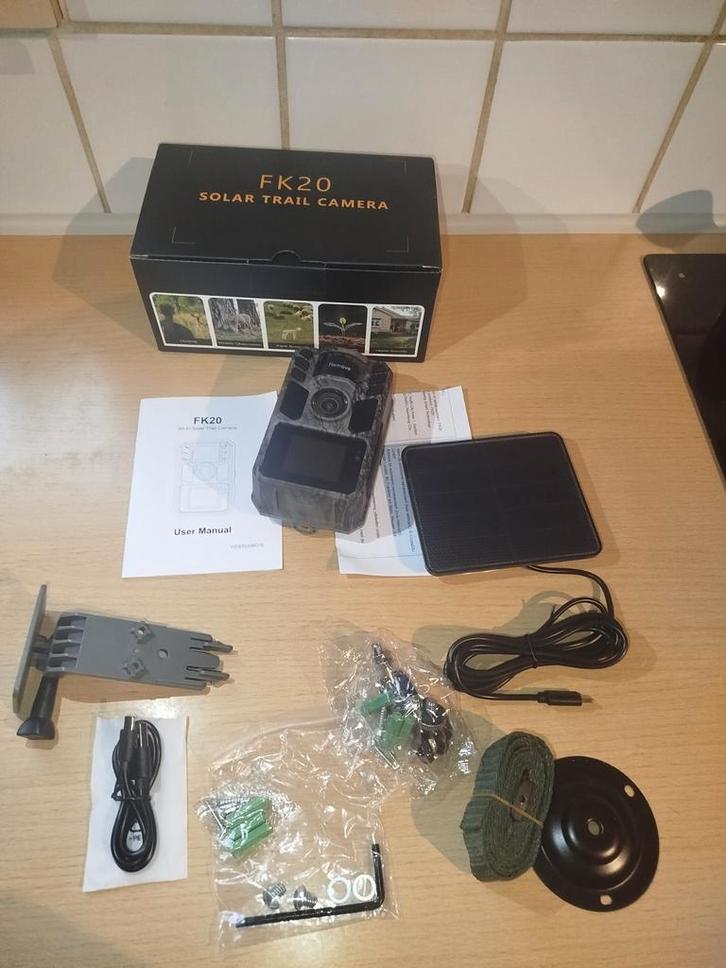 Caméra de chasse solaire avec connexion à votre smartphone, TV, Hi-fi & Vidéo, Caméras de surveillance, Enlèvement ou Envoi