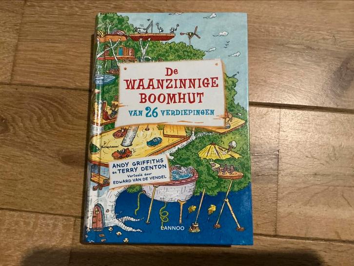 Terry Denton - De waanzinnige boomhut van 26 verdiepingen, Boeken, Kinderboeken | Jeugd | onder 10 jaar, Zo goed als nieuw, Ophalen
