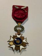 Officier in de Kroon Orde, Verzamelen, Militaria | Algemeen, Ophalen of Verzenden, Landmacht, Lintje, Medaille of Wings