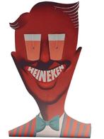 Heineken reclamebord., Ophalen, Gebruikt, Reclamebord, Plaat of Schild, Heineken