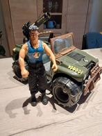 Action man met jeep, Verzamelen, Speelgoed, Ophalen of Verzenden, Gebruikt
