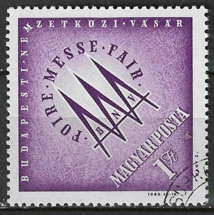 Hongarije 1963 - Yvert 1547 - Internationale Beurs  (ST), Postzegels en Munten, Postzegels | Europa | Hongarije, Verzenden