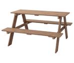 Picknickbank voor kinderen, Jardin & Terrasse, Tables de pique-nique, Comme neuf, Enlèvement, Rectangulaire, Bois