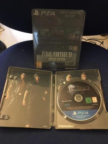 Speciale editie van Final Fantasy 15 Steelbook (PS4) beschikbaar voor biedingen