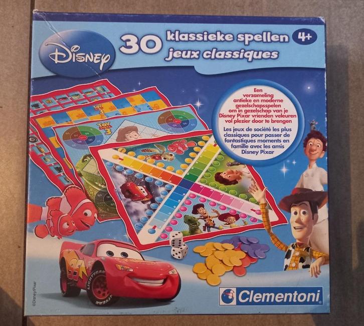 30 klassieke spellen disney, Hobby en Vrije tijd, Gezelschapsspellen | Bordspellen, Zo goed als nieuw, Ophalen of Verzenden