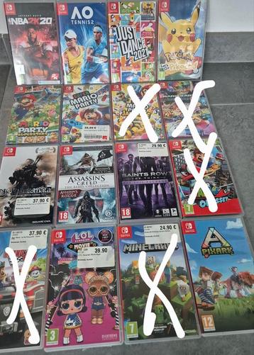 Switch-games en accessoires in uitstekende staat  beschikbaar voor biedingen